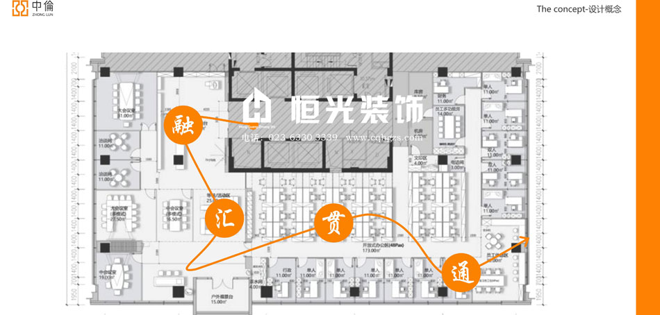 重庆中伦律所办公室